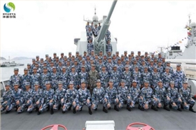 中国海上阅兵图