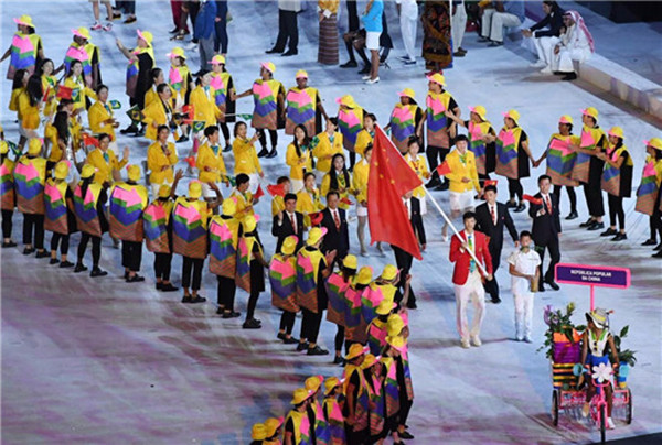里约奥运会中国健儿