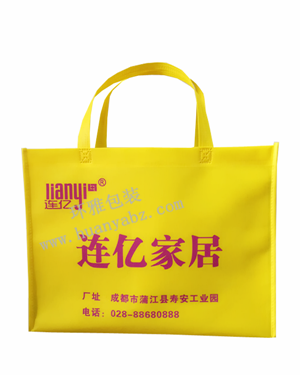 橫式環保廣告宣傳袋—連億家居  廠家直銷 造型美觀