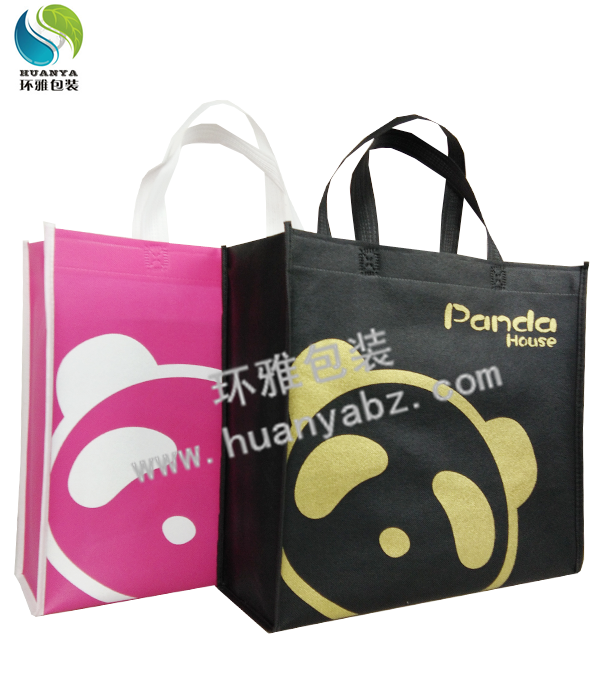 熊猫广告宣传环保袋