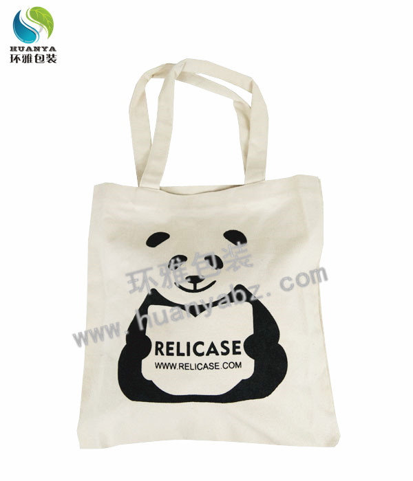 熊猫帆布手提袋