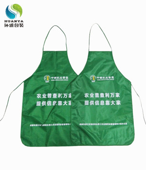 中國農業普查宣傳用牛津布圍裙定做 印刷精美環保實用