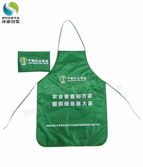 中国农业普查牛津布围裙