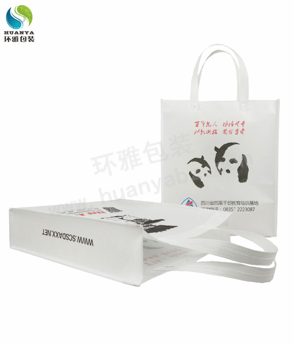 四川省档案学校宣传环保袋子